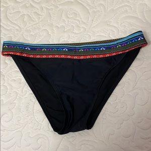 Black bikini bottoms